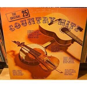 25 Country Hits 33rpm VG+ AB37
